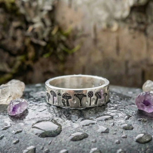 Handmade Mushroom Ring