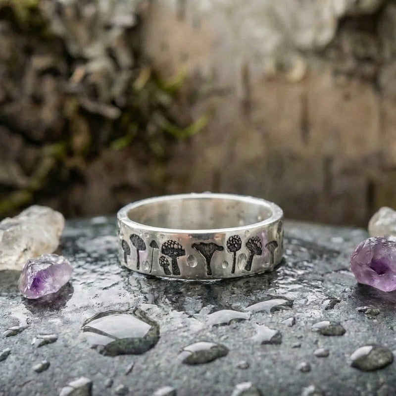 Handmade Mushroom Ring