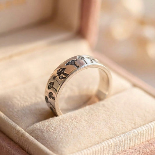 Handmade Mushroom Ring