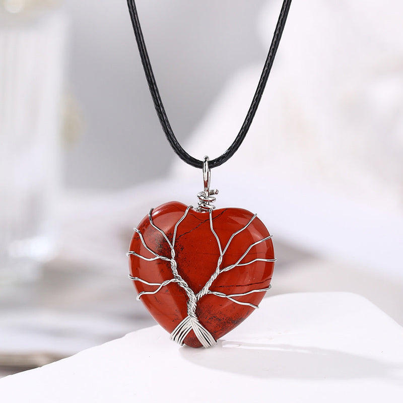 Handmade Red Jasper Necklace