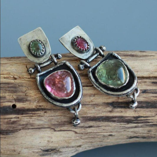 Handmade Tourmaline Earrings