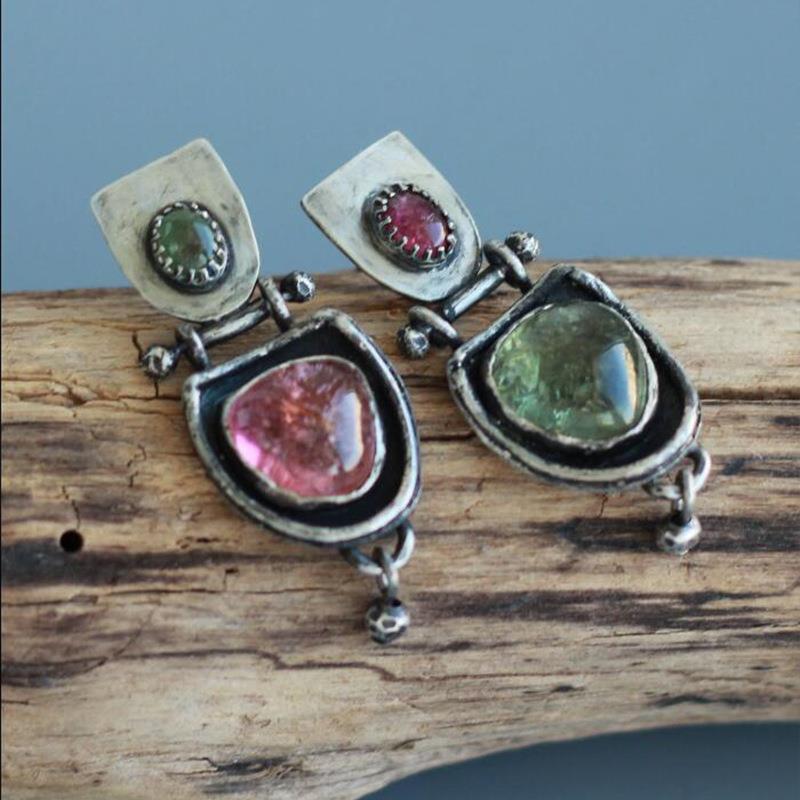 Handmade Tourmaline Earrings