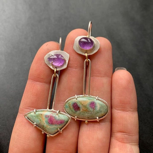 Handmade Tourmaline Earrings
