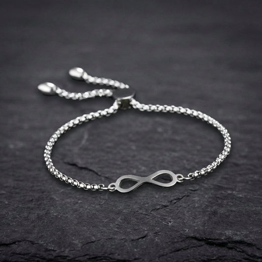 Infinite Silver Bracelet