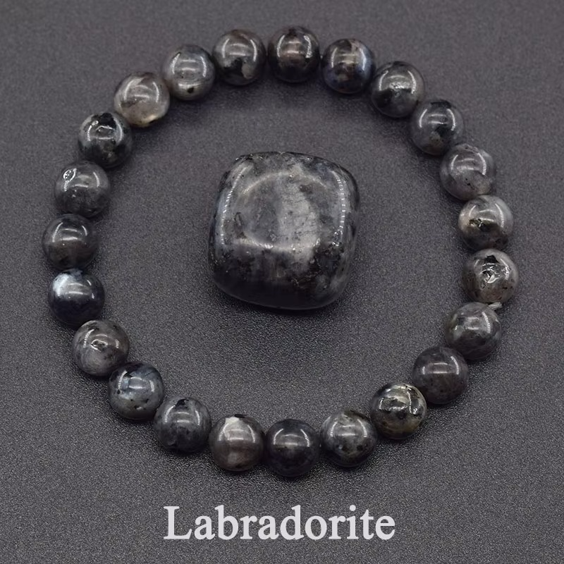 Labradorite Beaded Bracelet