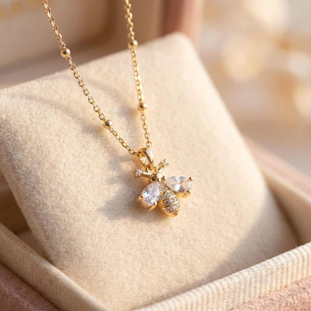 Melissa Dainty Bee Necklace