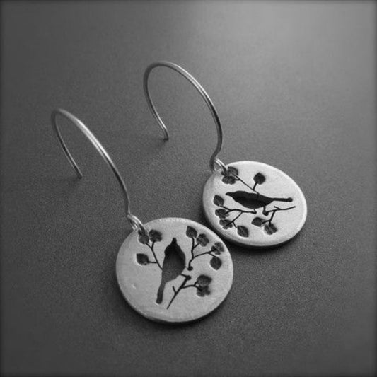 Minimalist Bird Earrings