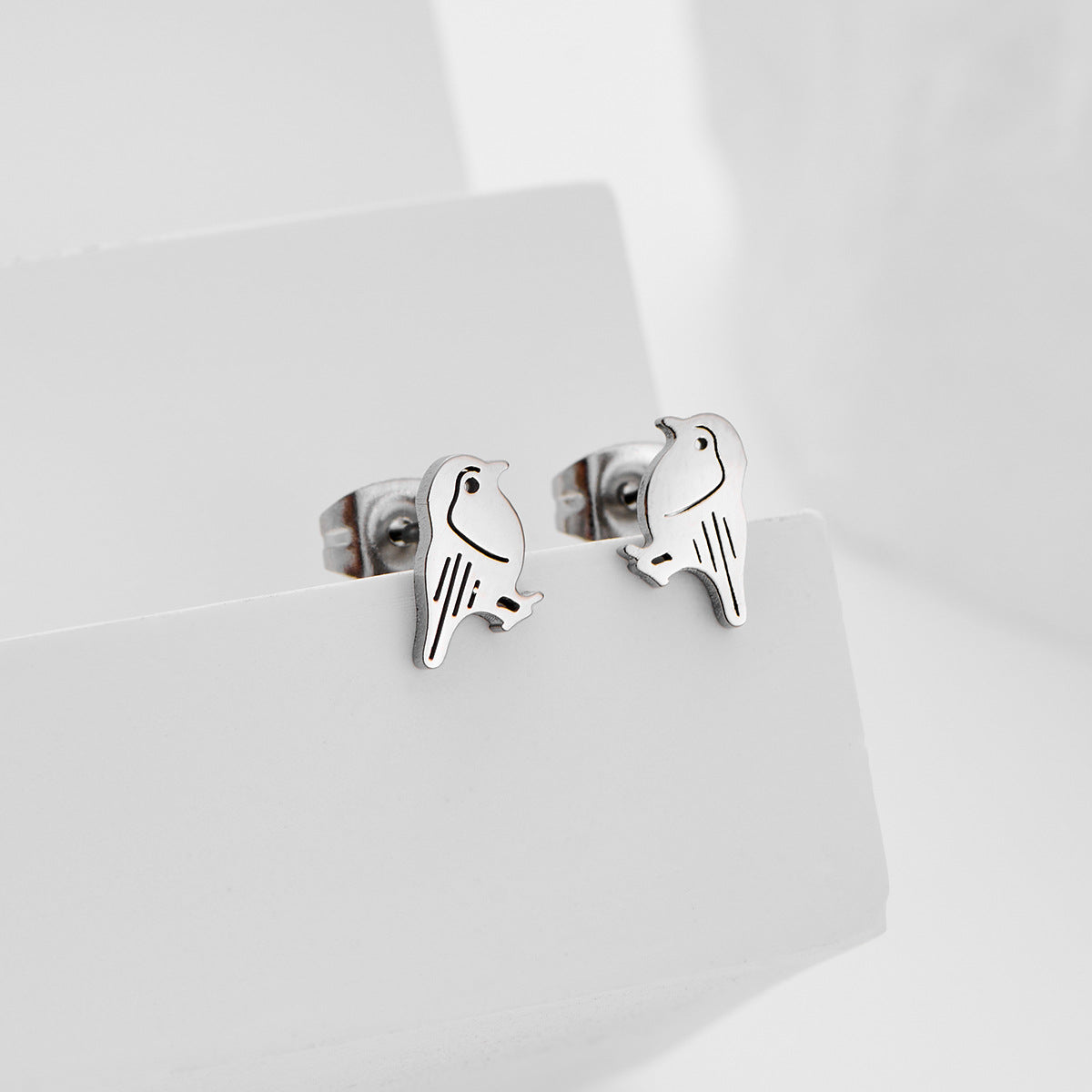 Minimalist Bird Earrings