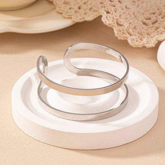 Minimalist Metal Bracelet