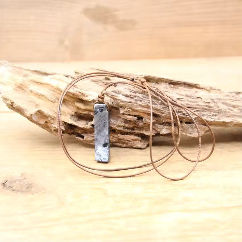 Minimalist Sodalite Pendant Necklace