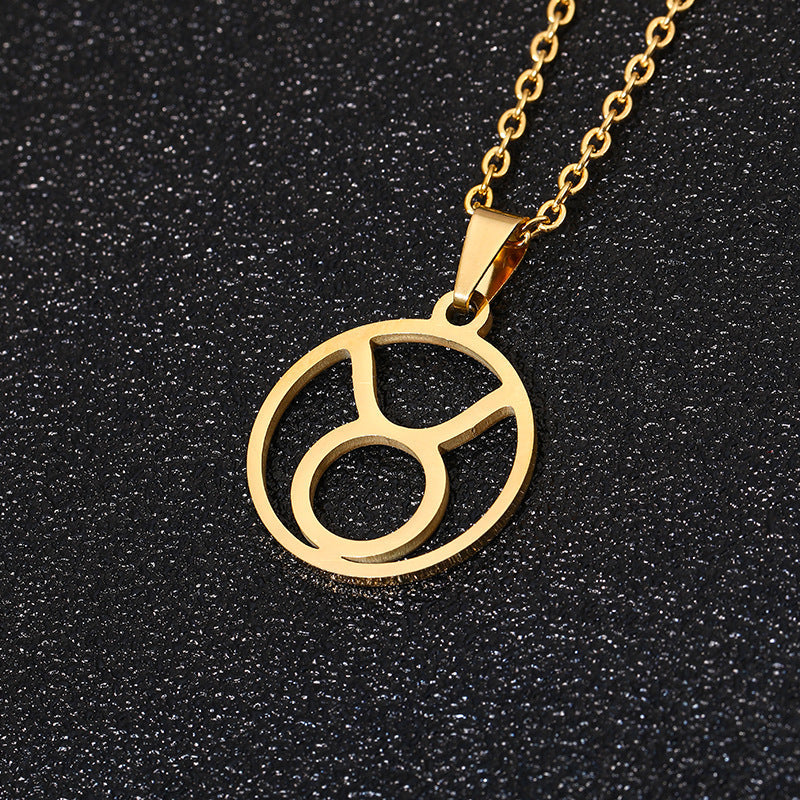 Minimalist Taurus Necklace