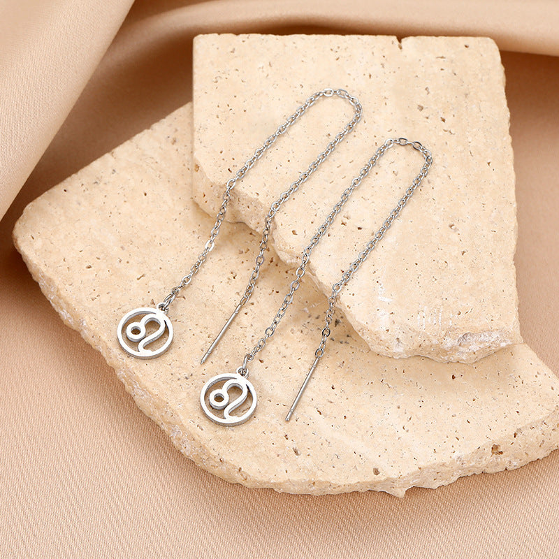 Minimalist Zodiac Earrings