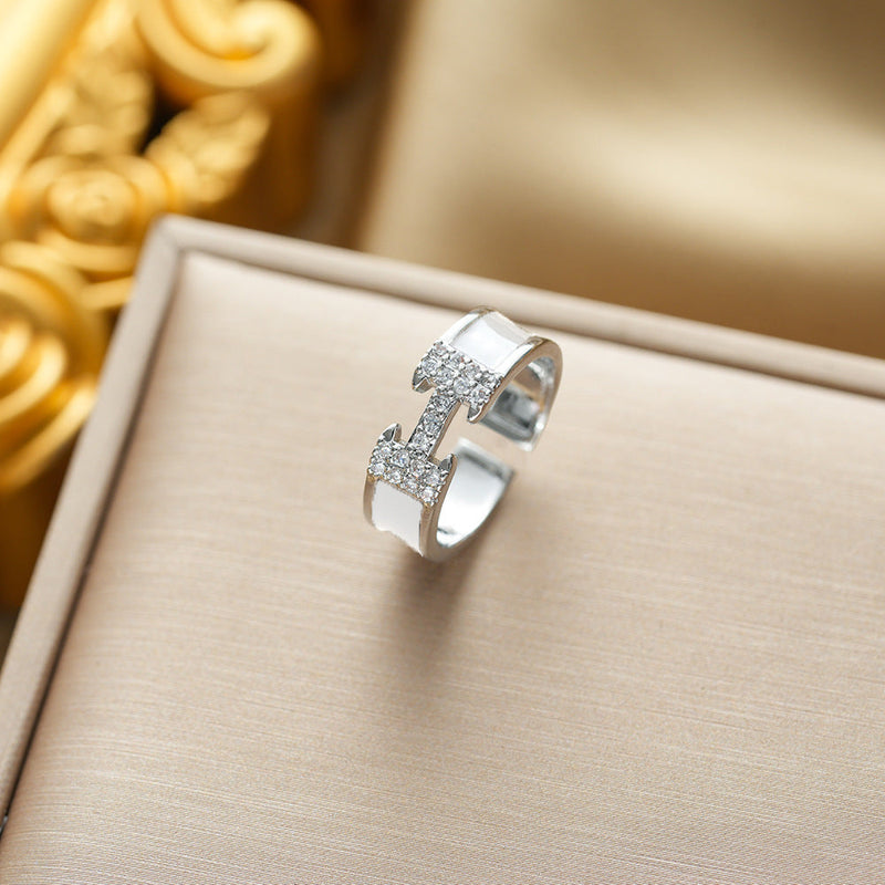 Modern Crystal Ring