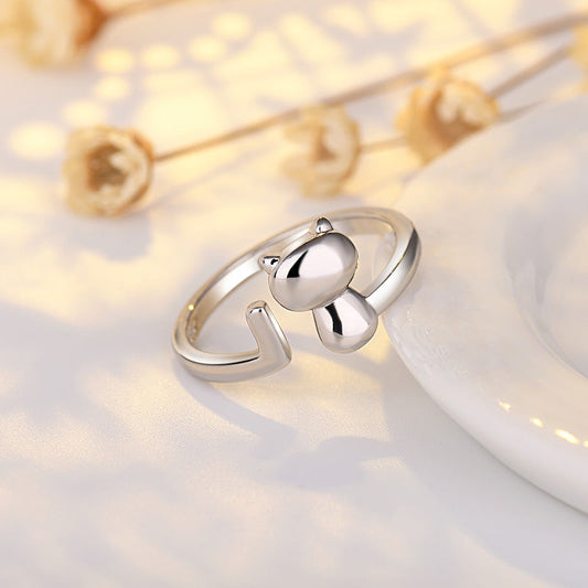 Modern Pearl Ring