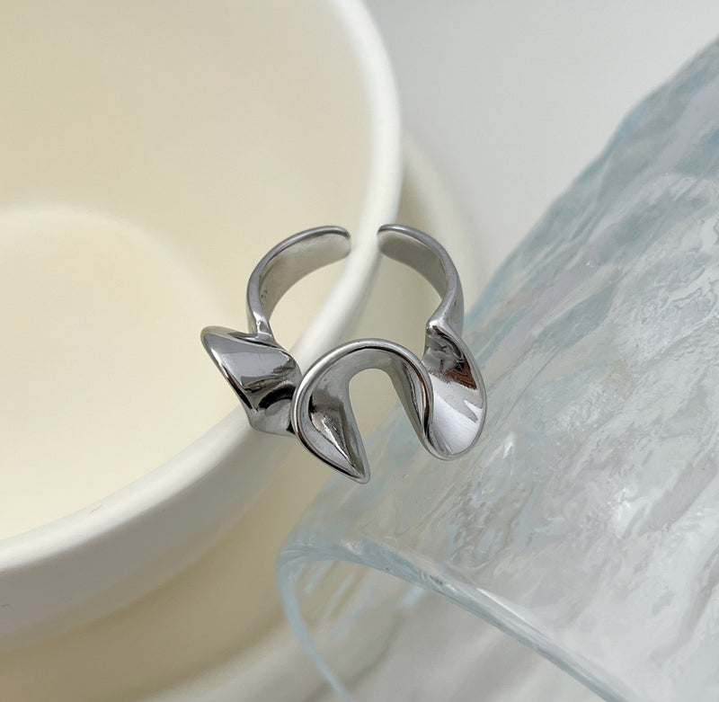 Modern Silver Ring