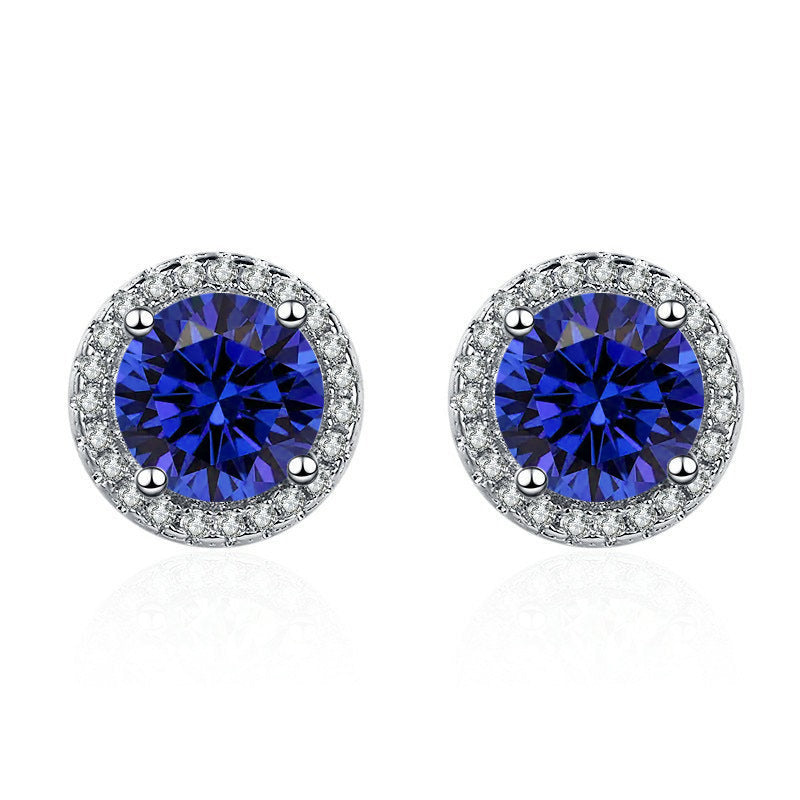 L��cia Celestine Earrings | White Gold