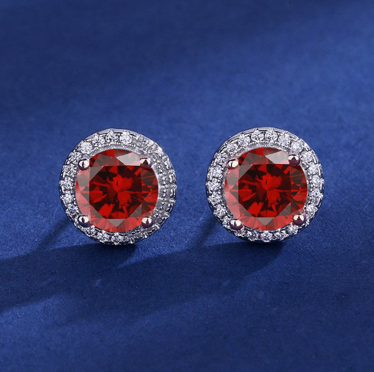 L��cia Rosavelle White Gold Earrings