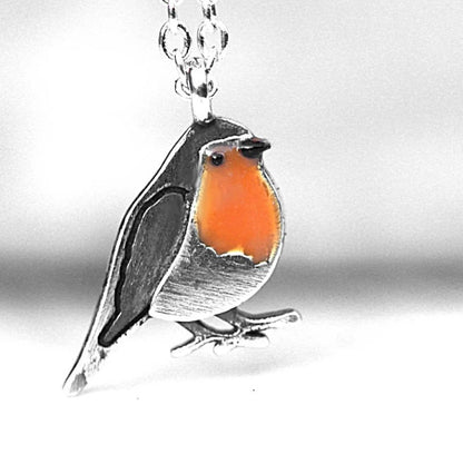 Vintage Branchbird Charm Necklace