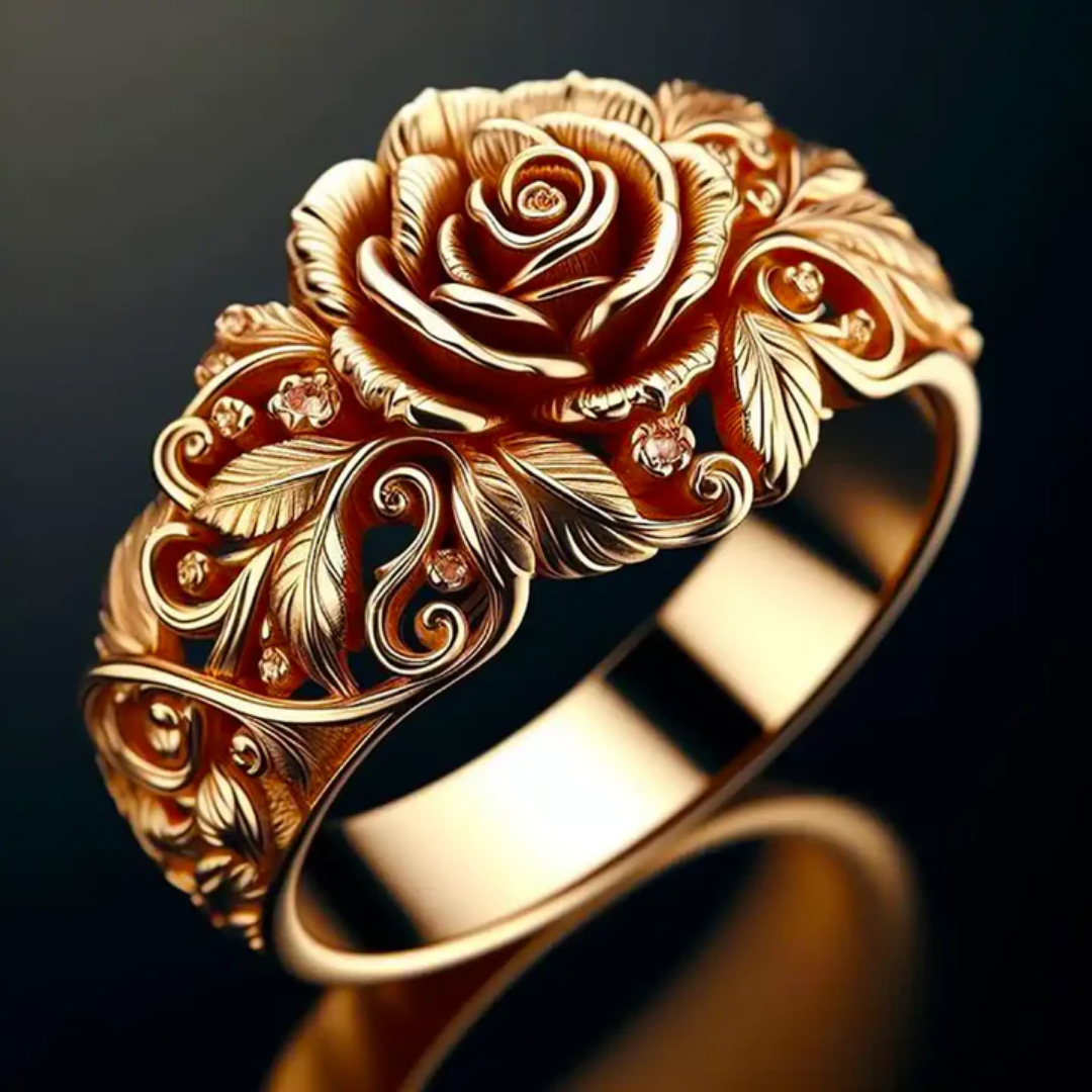 Ornate Rose Ring