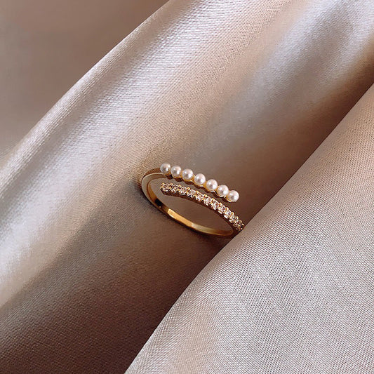 Pearl Gold Ring