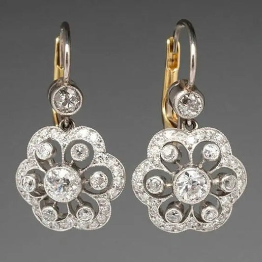 Crystal Mandala Earrings