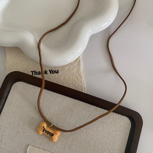 Puppy Bone Necklace