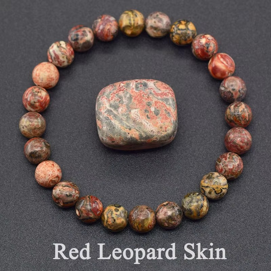 Red Leopard Skin