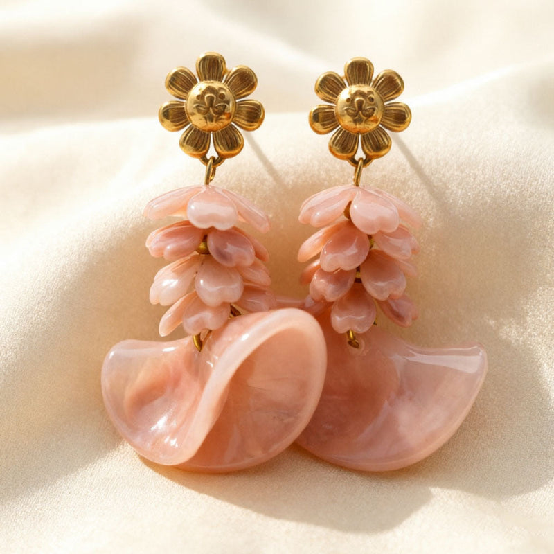 Romantic Rose Quartz Earrings
