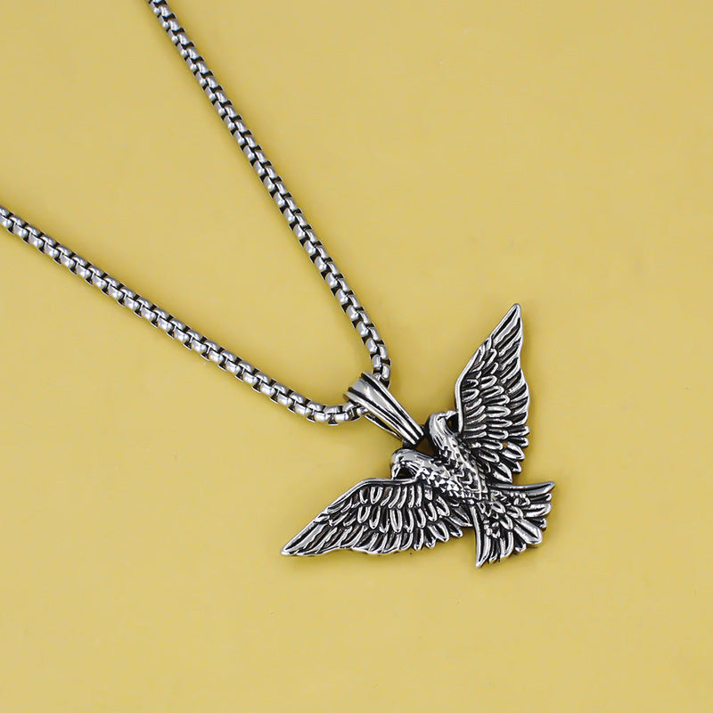 Silver Eagle Necklace