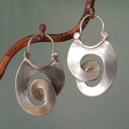 Spiral Shell Earrings