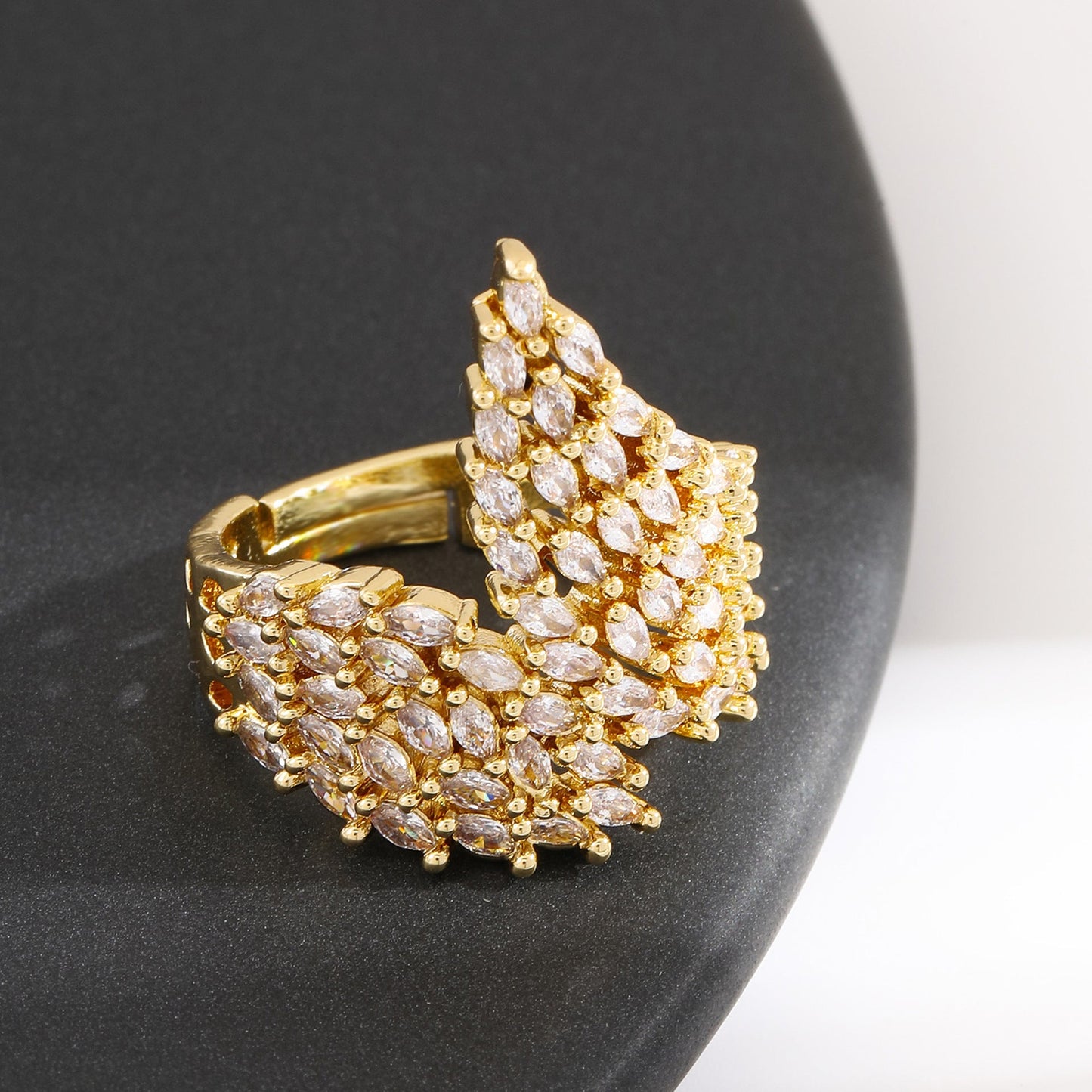 Statement Crystal Ring
