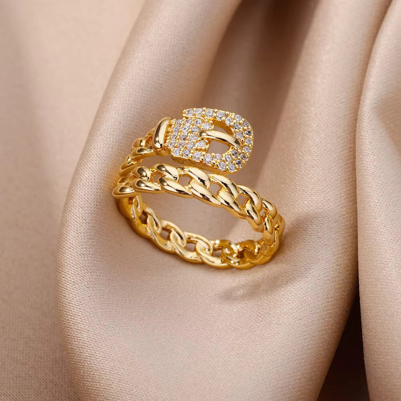 Statement Gold Ring