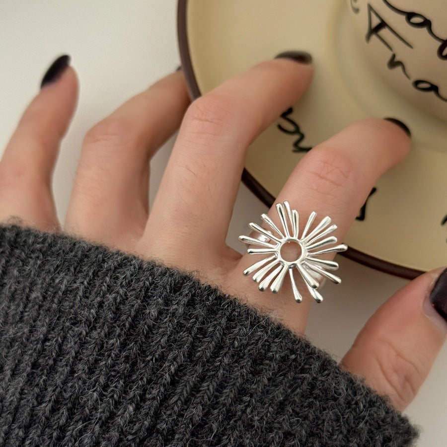 Statement Sunburst Ring