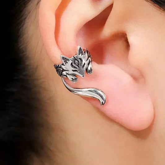 Statement Wolf Earrings