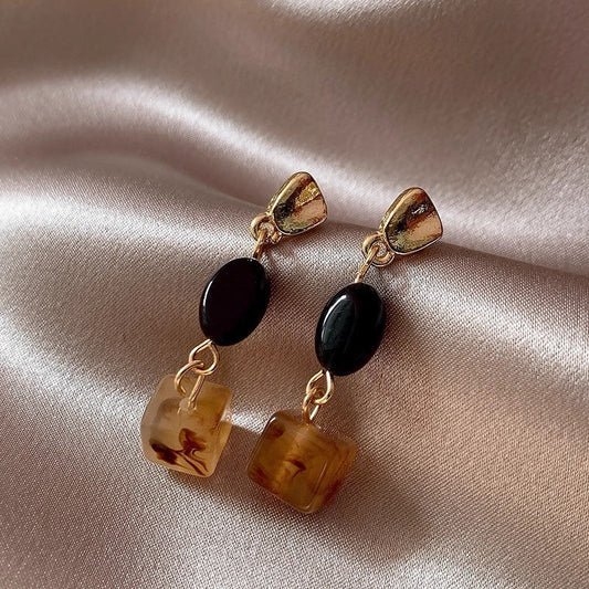 Vintage Amber Earrings