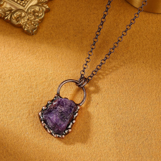 Vintage Amethyst Necklace