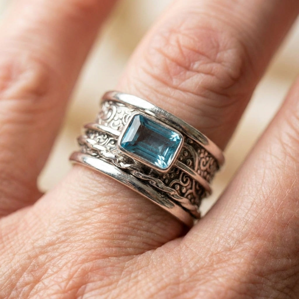Aquamarine Ring