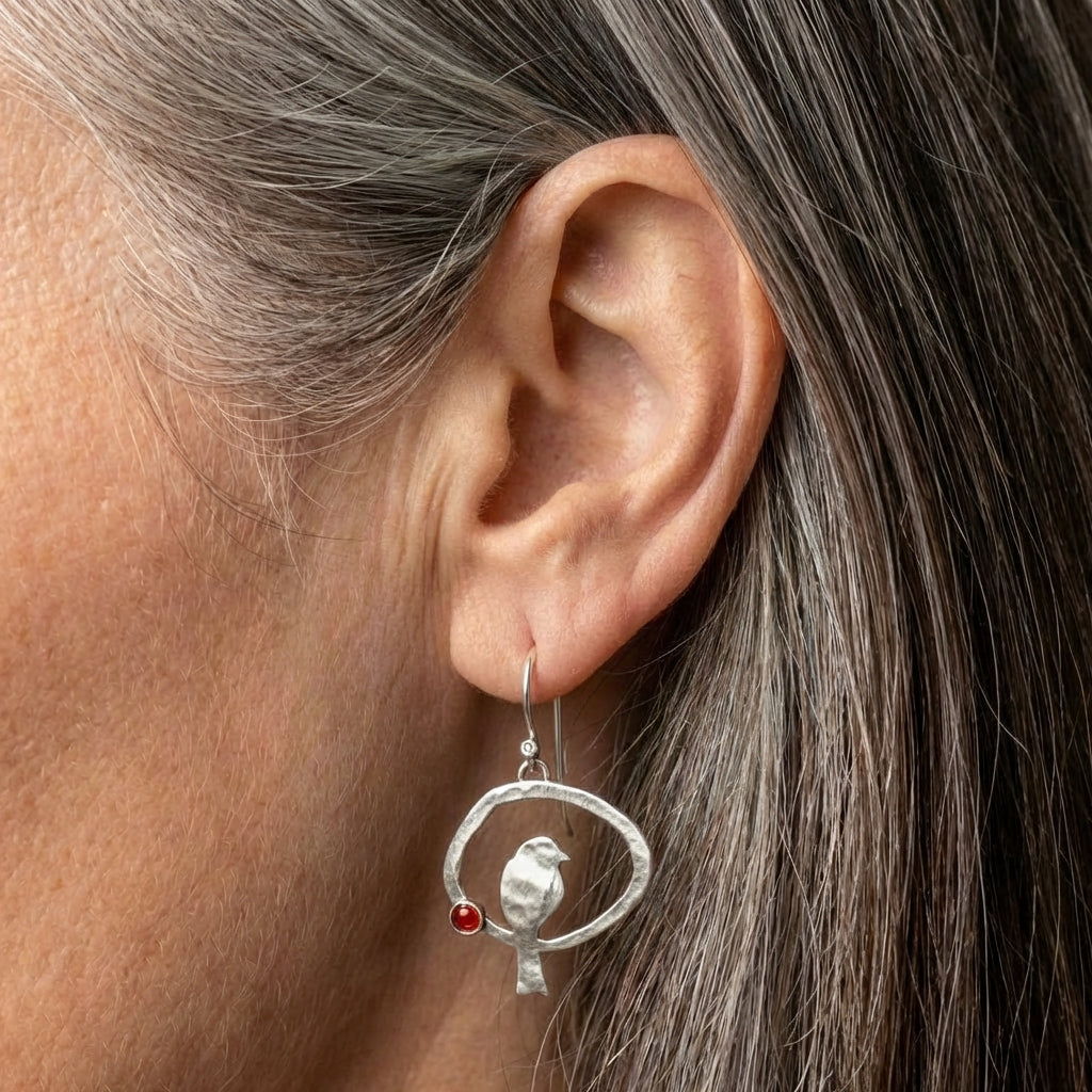 Bird Dangle Earrings