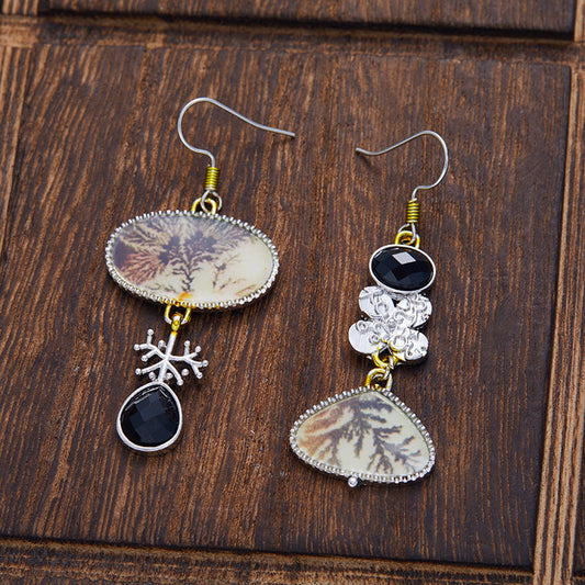 Vintage Botanical Earrings