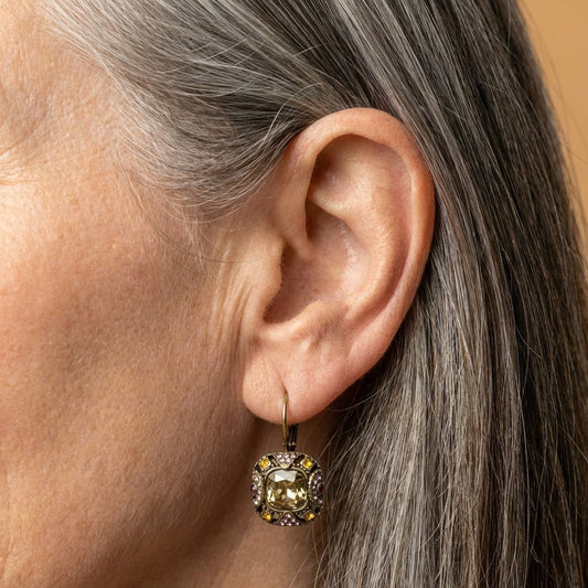 Crystal Dangle Earrings