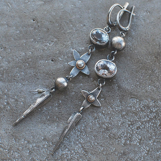 Vintage Crystal Earrings