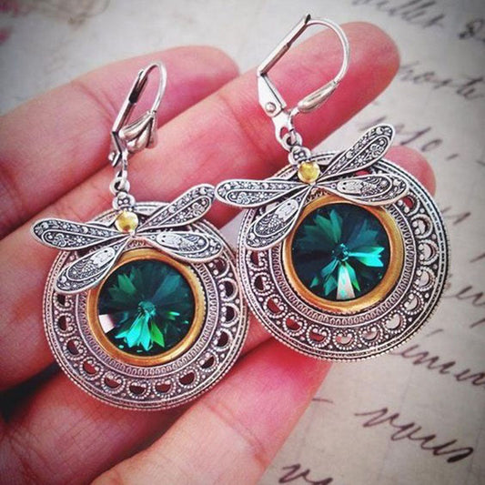 Vintage Dragonfly Earrings