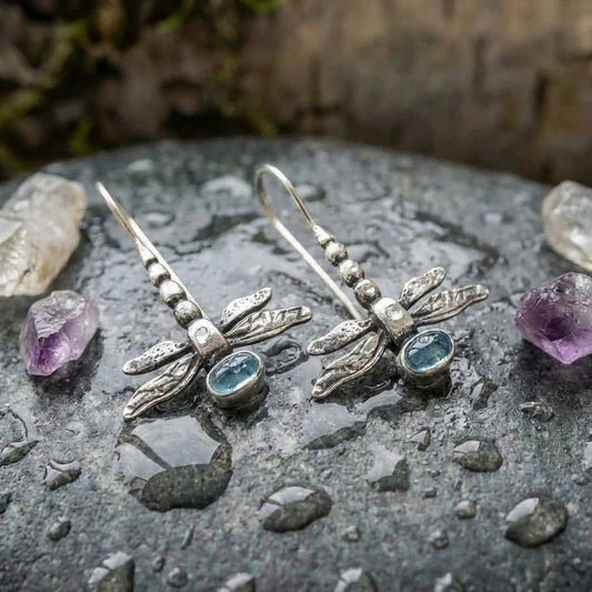 Vintage Dragonfly Earrings