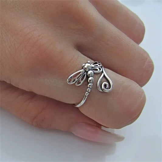Vintage Dragonfly Ring