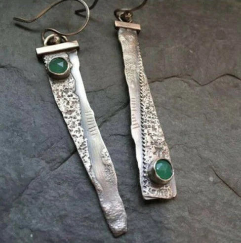 Vintage Emerald Earrings