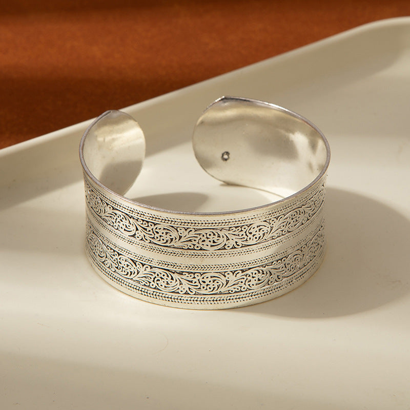 Vintage Filigree Cuff Bracelet