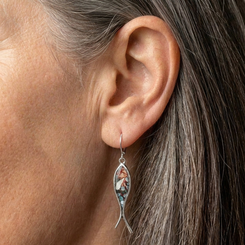 Fish Dangle Earrings