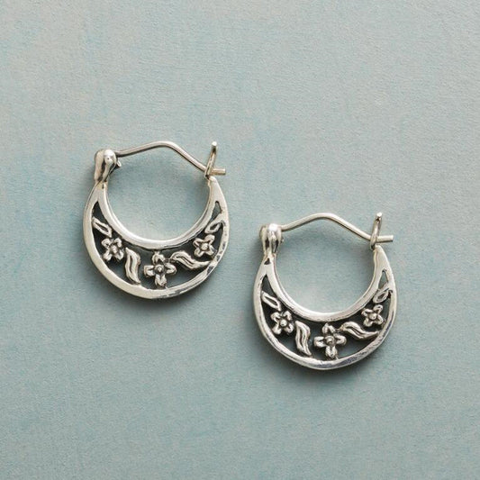 Vintage Floral Earrings