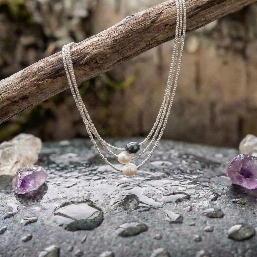 A Vintage Fresh Water Pearl Necklace
