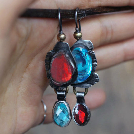 Vintage Gemstone Earrings